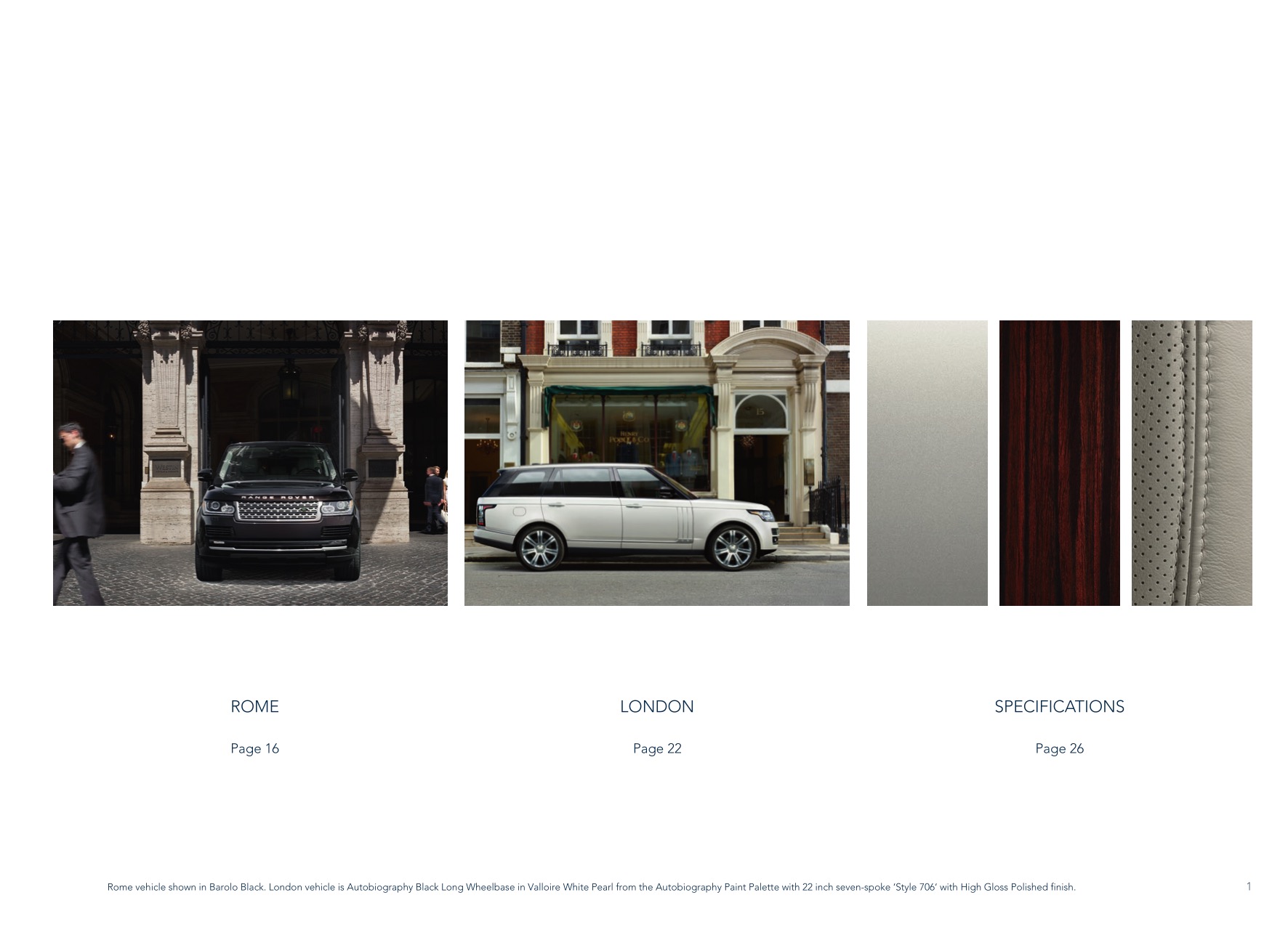 2015 Range Rover Brochure Page 19